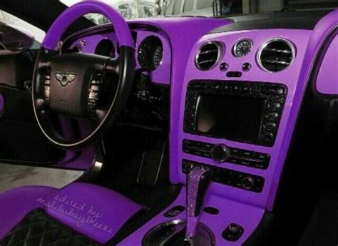 The Inside The Car Purple Purple Car Pink Range Rovers Pink Car