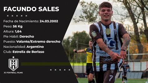 Facundo Sales Estrella De Berisso Youtube