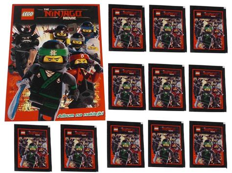 Lego Ninjago Album Na Naklejki Szt Naklejek