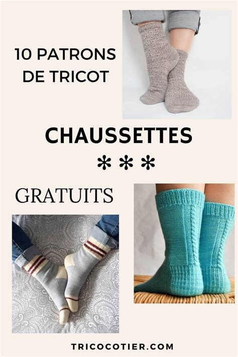 Patrons Gratuits Pour Tricoter Des Chaussettes Tricot Tricoter