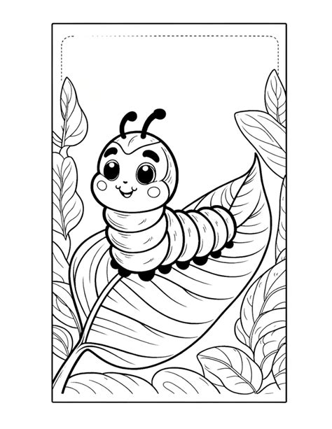 Free Caterpillar Coloring Pages For Kids