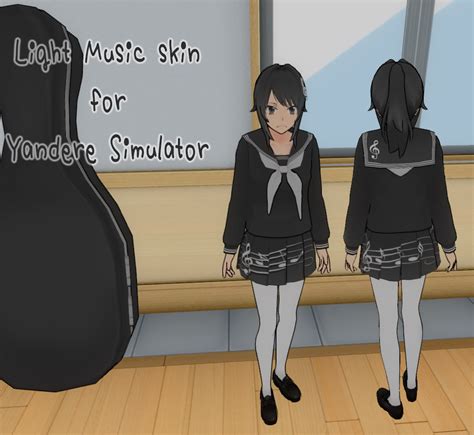 Yandere Simulator Light Music Club Skin By Xx Hime Sama Xx On Deviantart