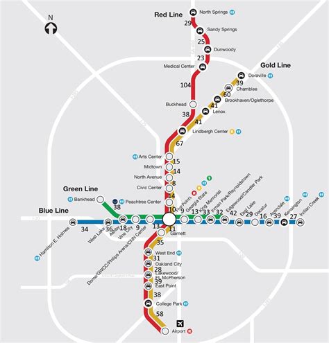 Marta Map With Streets