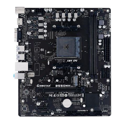 Placa Mae Biostar B550MH DDR4 Socket AM4 Chipset AMD B550 Placa Mãe