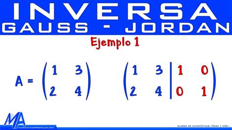 Algoritmo Para Calcular La Inversa De Una Matriz Printable Templates Free