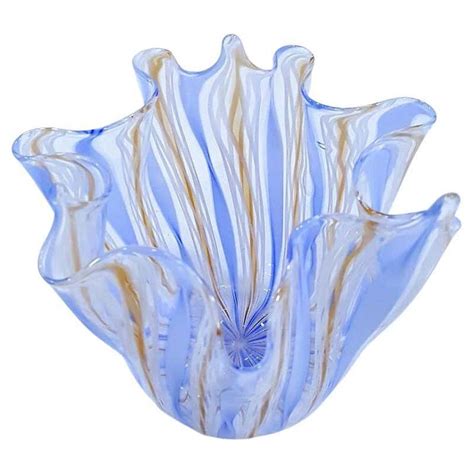 Multicolored Swirl Glass Murano Venetian Glass Vase By Fazzoletto For Sale At 1stdibs Murano