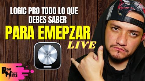 LOGIC PRO Desde Cero Como Editar Exportar Grabar Todo Lo Que