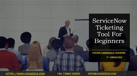 Servicenow Ticketing Tool For Beginners