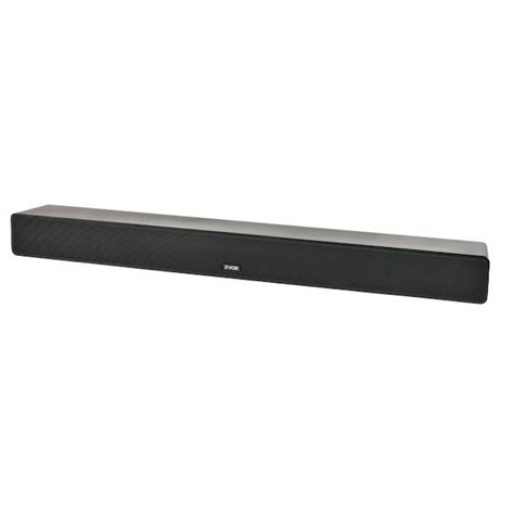 ZVOX AV355 24-in 2-Channel Wi-fi Compatibility Black Sound Bar in the Sound Bars department at ...