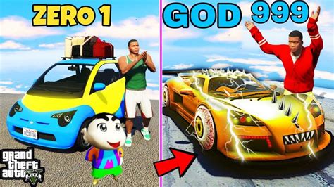 Franklin Upgrading Zero To God Super Car In Gta Shinchan And Chop