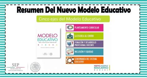 Resumen Del Nuevo Modelo Educativo Campos Formativos Ejes Nbkomputer