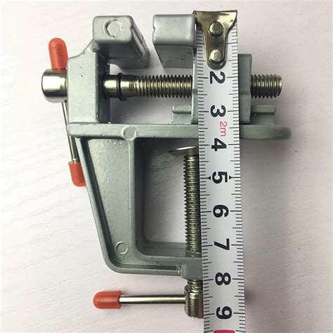 Aluminum Small Jewelers Hobby Clamp On Table Bench Vise Mini Hand Tool