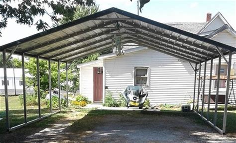 12x30 Boxed Eave Roof Carport Alan S Factory Outlet