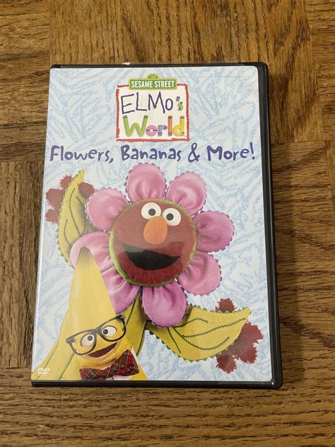 Sesame Street Elmos World Flowers Bananas And More Dvd 74645143590 Ebay