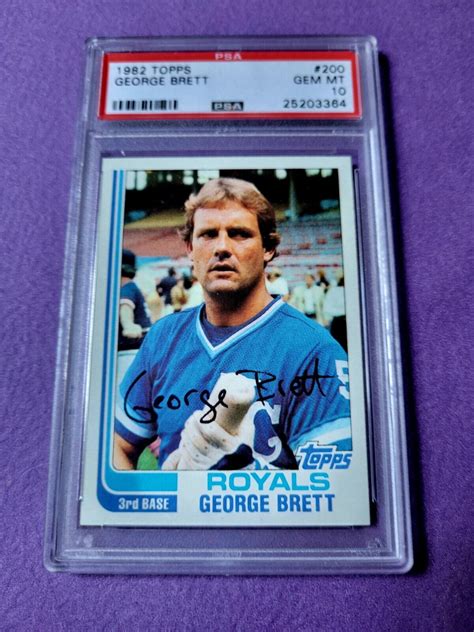 George Brett 1982 Topps 200 Base Price Guide Sports Card Investor