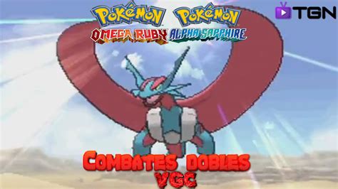 Pok Mon Rub Omega Zafiro Alfa Combate Doble Vgc Mega Salamance