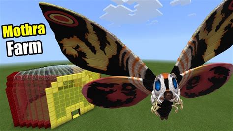 How To Make A Mothra Farm Minecraft Pe Youtube