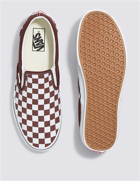 VANS Classic Slip-On Shoes - DARK BROWN | Tillys