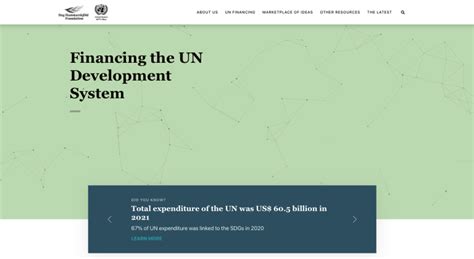 Financing The Un Development System Choices In Uncertain Times 2023