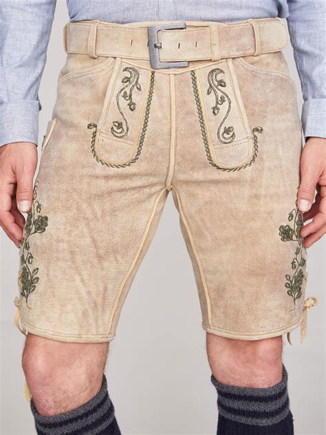 Lederhosen für Herren Trachten Lederhosen LIMBERRY