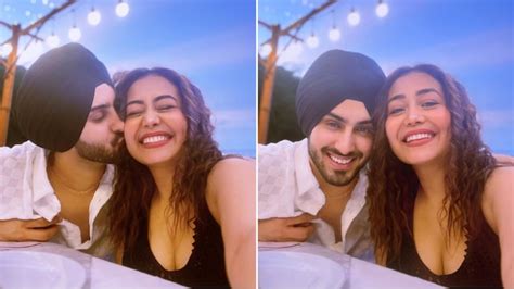 Neha Kakkar Shares Romantic Pics With Husband Rohan Preet Singh Amid