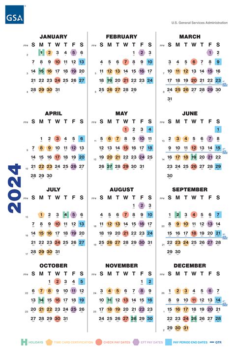 2024 Pay Period Calendar Gsa 2024 Aleen Louella