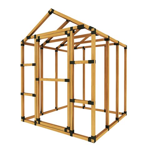 6X6 Basic Greenhouse Kit - E-Z Frame Structures