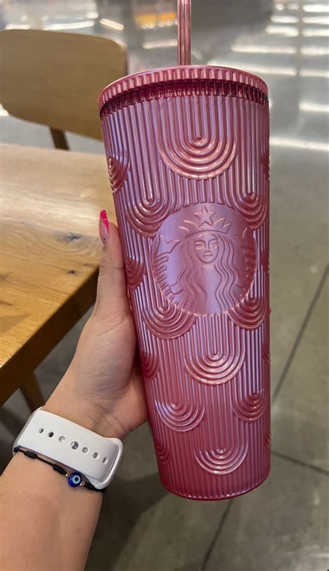 Pink Pearl Shell Starbucks Cup Pink Starbucks Starbucks Cups Pink Cups