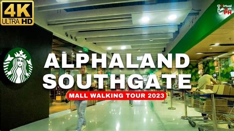 4k Most Popular Mall In Magallanes Alphaland Southgate Mall Walking