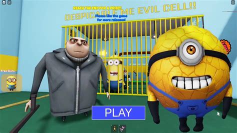 Despicable Me 4 Gru BARRY S PRISON RUN Obby New Update Roblox All