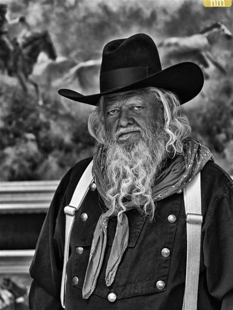 cowboy, cowboy poetry gathering, portrait, black and white, black and ...