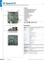 Industrial SBC UP Squared V2 AAEON 3 5 Intel Celeron N6210