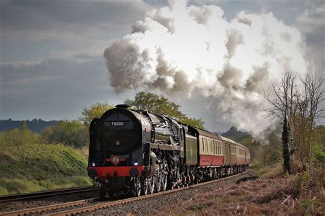 Steam Locomotive Britannia With The Severn Valley Enterpri Flickr