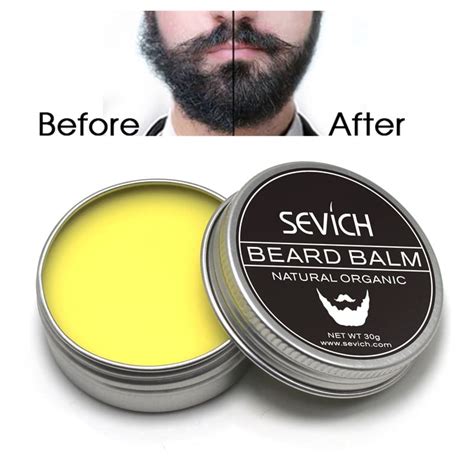 Sevich Beard Cream Natural Beard Oil Conditioner Balm Growth Organic Moustache Wax For Beard