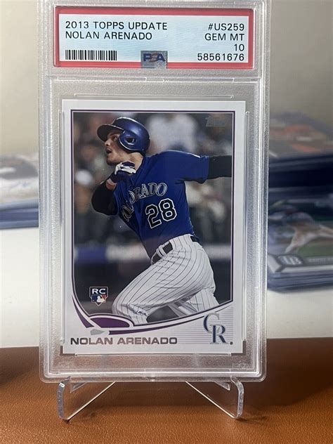 2013 NOLAN ARENADO TOPPS UPDATE ROOKIE RC US259 PSA 10 EBay