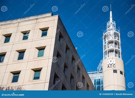 The Facade Building Of Abc News For The Broadcast Channels From The