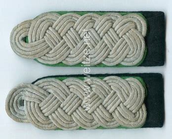 Medalbook Waffen Ss Mountain Troops Sturmbannf Hrer Shoulder Boards