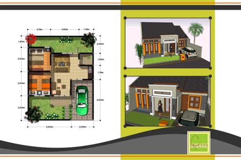 30 Contoh Desain Rumah Ukuran 7x9 Minimalis Desain Id
