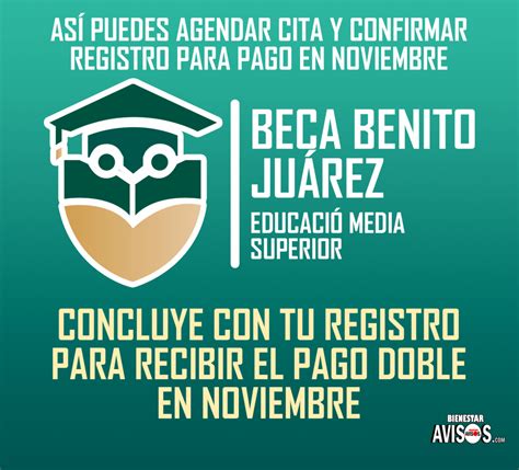 Beca Benito Ju Rez As Puedes Agendar Cita Y Confirmar Registro