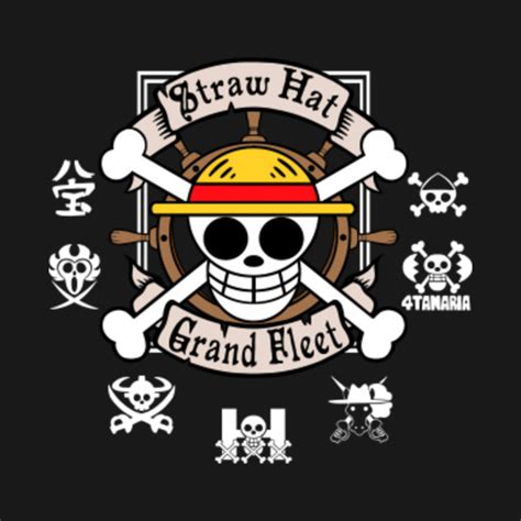 Straw Hat Grand Fleet - One Piece - T-Shirt | TeePublic