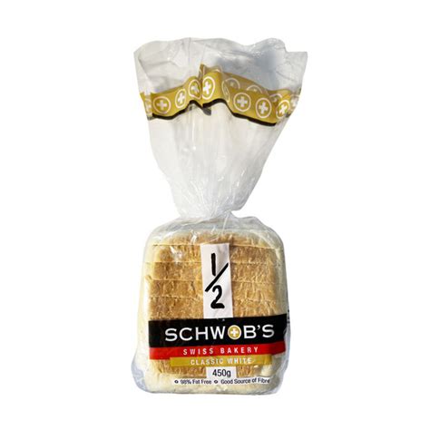 Buy Schwobs Classic White Half Loaf G Coles