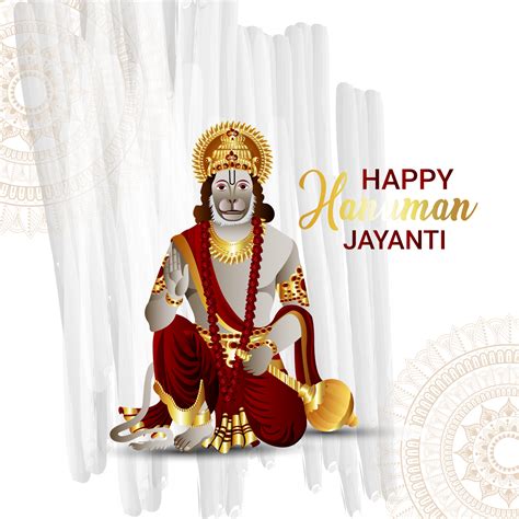 Happy Hanuman Jayanti Celebration Background 21113883 Png