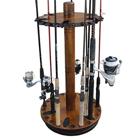 Rush Creek Creations Round Spinning 30 Fishing Rod Rack