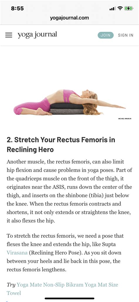 Pin by jerry coles on Hip flexors | Yoga journal, Yoga poses, Hip flexor