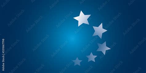 Five star rating review on dark blue background. Concept of best ...