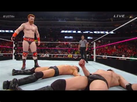 United States Champion Sheamus Vs The Miz WWE Hell In A Cell 2014