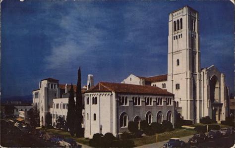 First Baptist Church Pasadena, CA Postcard