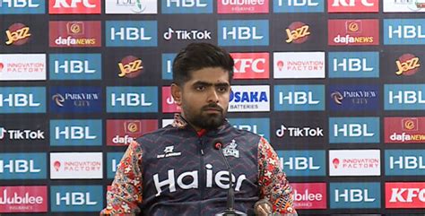 Babar Azam Press Conference Peshawar Zalmi Captain Hbl Psl Season 8