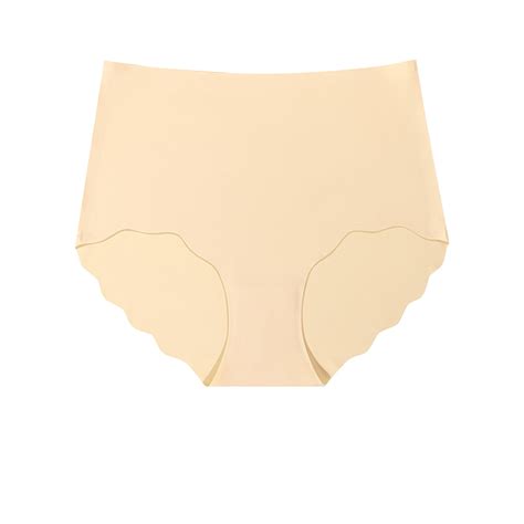 SCSAlgin Seamless Underwear For Women Stretch No Show Panties Invisible Wave Edge Bikini