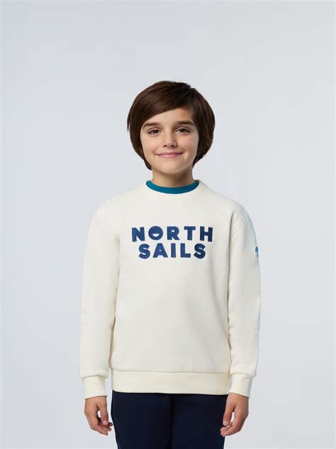 Hoodie With Embroidered Logo North Sails